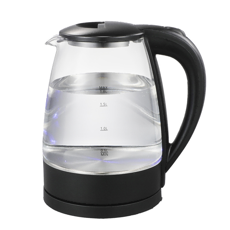 Tea Water Fast Boil  Keep warm Hot Kettles 1500w Glass Cordless Electric Kettle