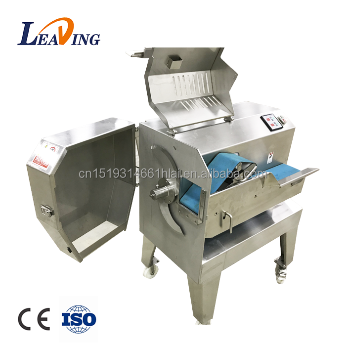 2022 SDLEADING Multi-Function Vegetable belt Cutter Commercial Radish cabbage Cutting Sweet Potato Chips cutter