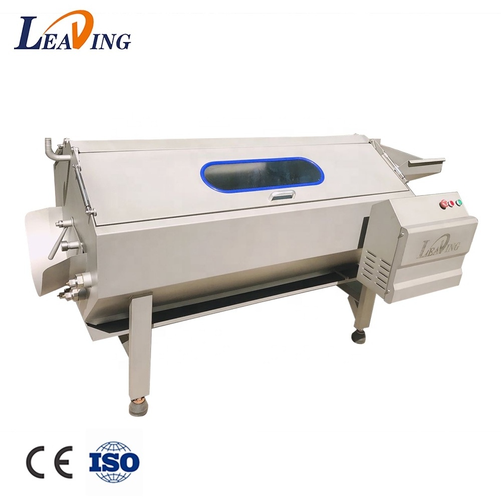 Automatic potato peeler machine yam peeling and slicing machine  for industry use