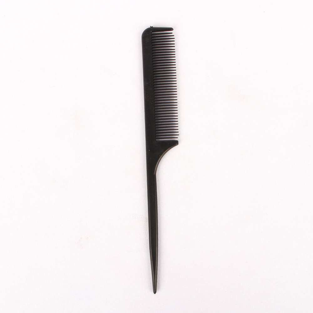 ML Wholesale Colorful Plastic Barber Professional Styling Tip-tail Comb Precisely Divide The Hair Rat Tail Comb