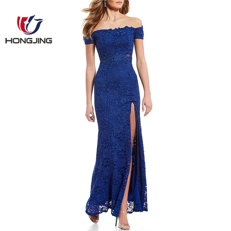 wome wear Off-The-Shoulder Glitter Lace AppliquedCap sleeves Illusion waist with applique Applique at the neck Dress partyDress