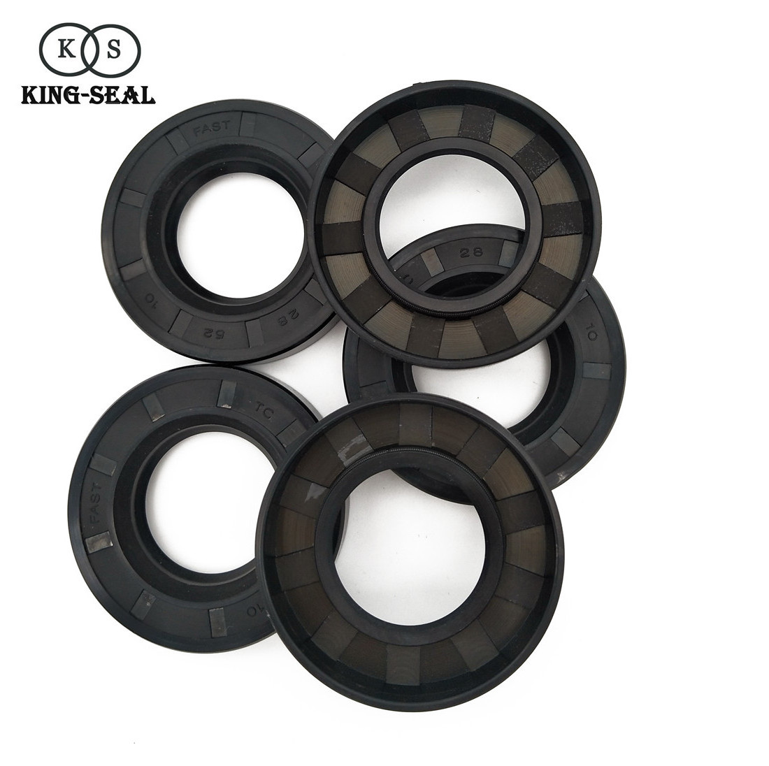 TC crank shaft oil seals 42*62*7 NBR black brown crank shaft oil seals