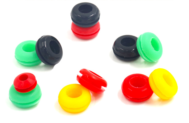 Metric Inch standard colored food grade silicone NBR PVC square rubber grommet seal rectangular rubber grommets