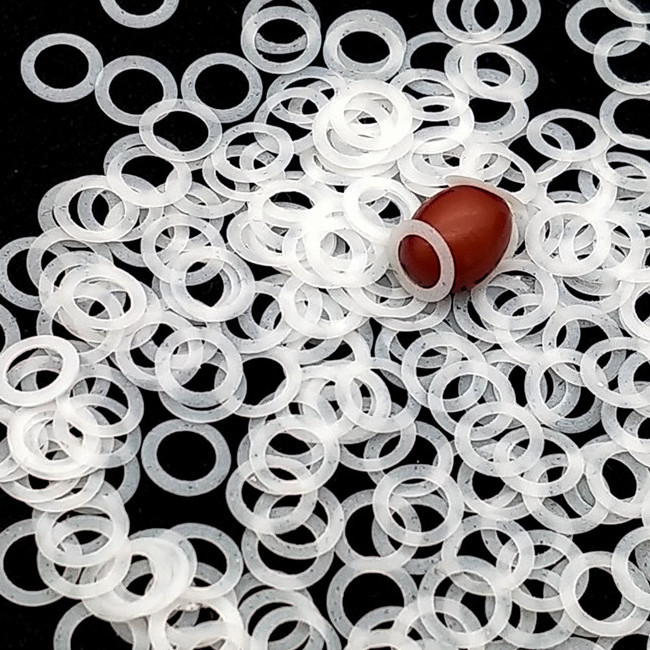 Customized silicone rubber flat o-ring gasket seal