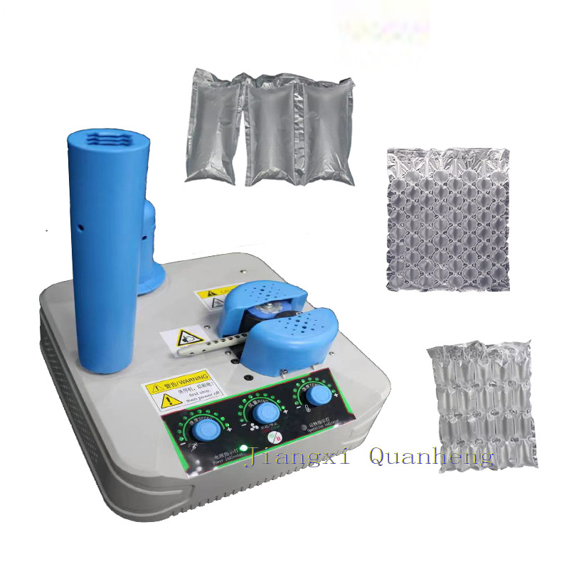 Air cushion machine pillow bubble bag making machine 10 meters per minute ABS Material packaging