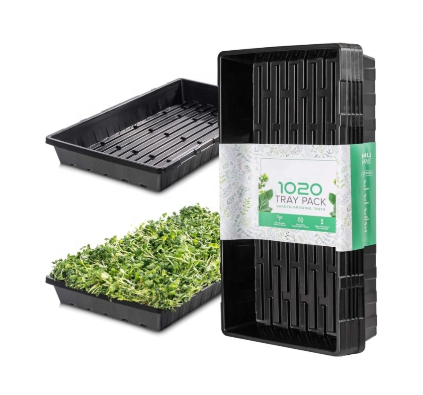 Reusable Durable 1020 Seed Starting Trays Flower Vegetables Plant Started Germination Growing Seedling Trays Garden Nursery Tray