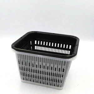 HOT Hydroponics Mesh Pot Square Soilless Cultivation Flower Plant Growing Basket Orchids Slotted Mesh Cup Net Pot for Greenhouse