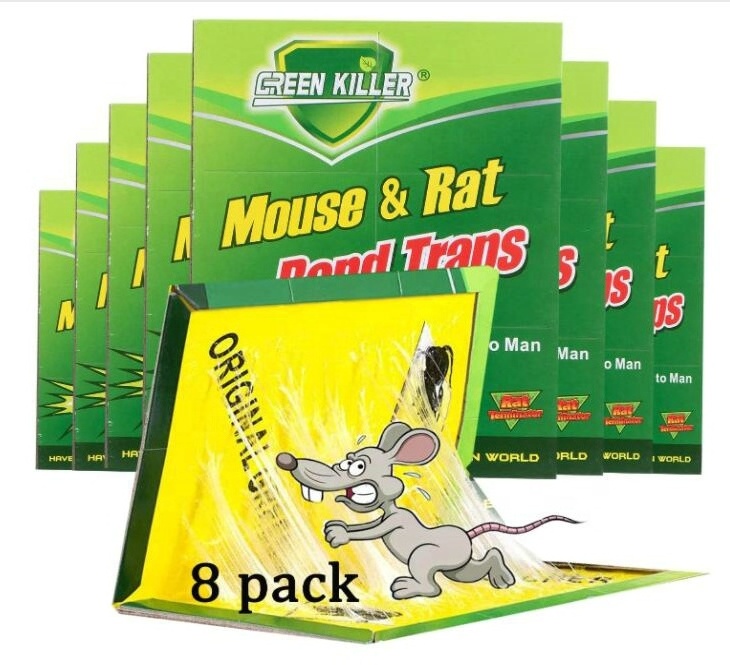 Factory Wholesale Rat Mouse Glue Traps Mouse Repeller Cockroach Killing Bait Powder Animal Snake Mouse Traps Sticky Pad Board