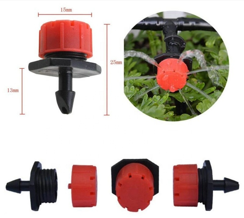 Drip Irrigation Kits Adjustable Micro Drip Irrigation System Watering Sprinklers Anti-Clogging Emitter Dripper Garden Supplies