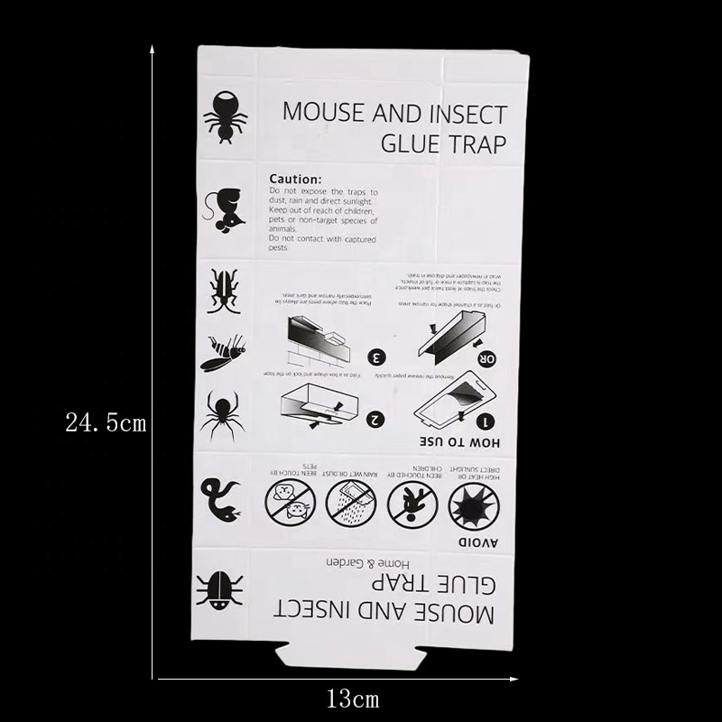 Adhesive Tray Paperboard Rat Pad Board Pest Mice Control Snake Catch Mouse Traps Insect Sticky Glue Trap