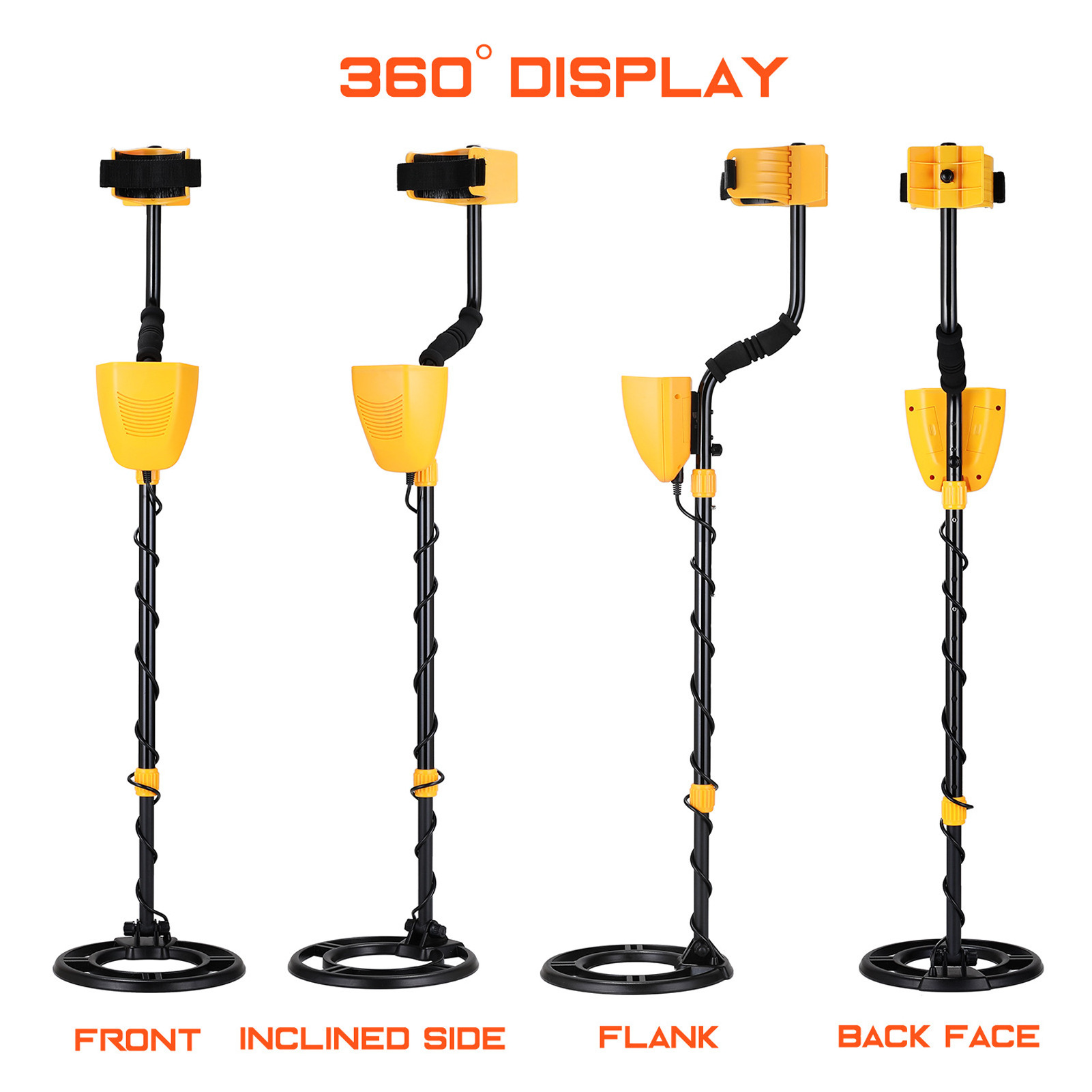 MD930 underground metal detector with high sensitivity and precise positioning with backlight