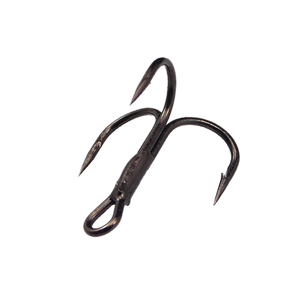 bulk fishing tackle High carbon steel treble hooks 2 4 6#  High strength Triple hook