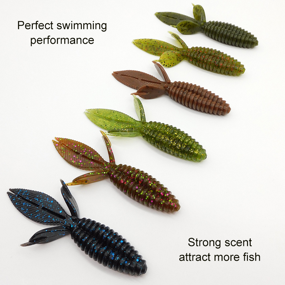 ESFISHING big game wholesale lure scented soft plastic baits PLATYPUS 10cm 9g artificial fishing lure