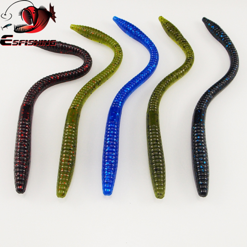 ESFISHING plastic worms fishing Trick Worm 16cm 7g fishing lure manufacturers soft bait