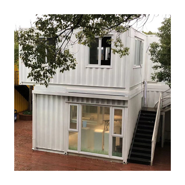 Multifunctional miniature 20ft container shop bar clinic prebuilt steel mobile hair salon shipping containers house for sale