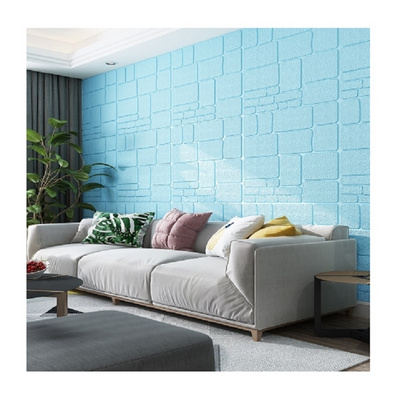 New design foam wall stickers 3d ceiling wallpaper 3d mural modern wallpaper