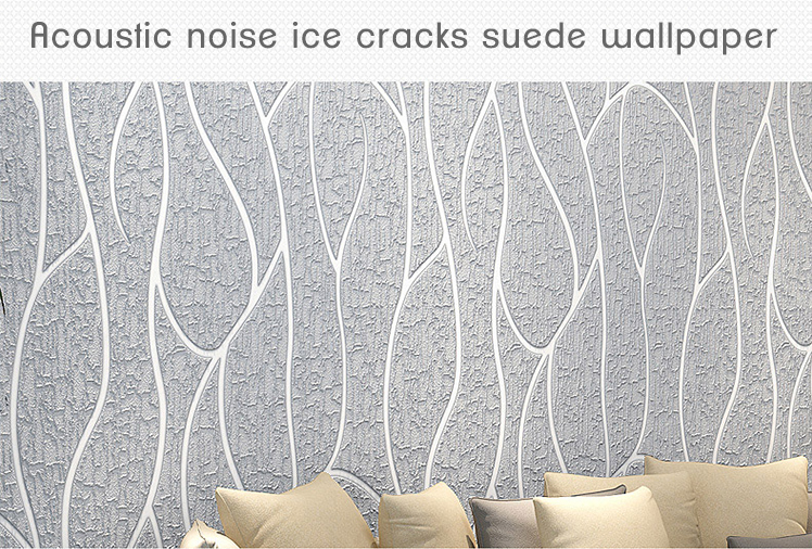 Custom 3D Wallpaper stripes deerskin bedroom non-woven wallpaper living room TV background mural for Living Room