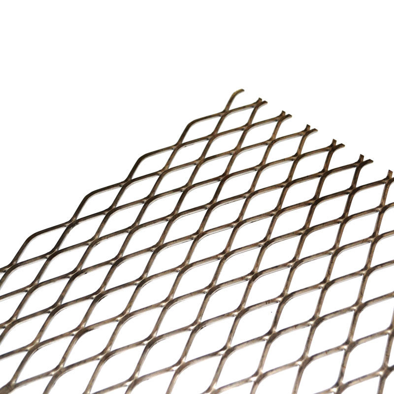 factory direct supply heavy duty low carbon steel galvanized expanded metal mesh