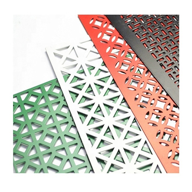 China's hot export metal perforated mesh Square Hole  Perforated metal mesh sheets with low price