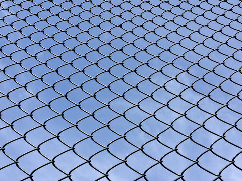 Heavy duty wire mesh for fencing 8 feet tall x 50 feet long #9 galvanized wire 2''x 2'' chain link fence cost