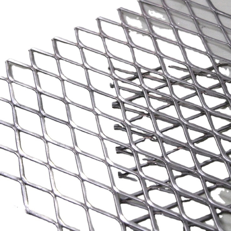 factory direct supply heavy duty low carbon steel galvanized expanded metal mesh