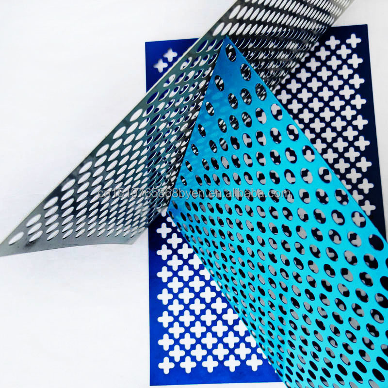 Hot Sale Powder Coated Blue Steel Roofing Wavy Sheet And Galvanized Steel Perforated Sheet Netting Round Hole