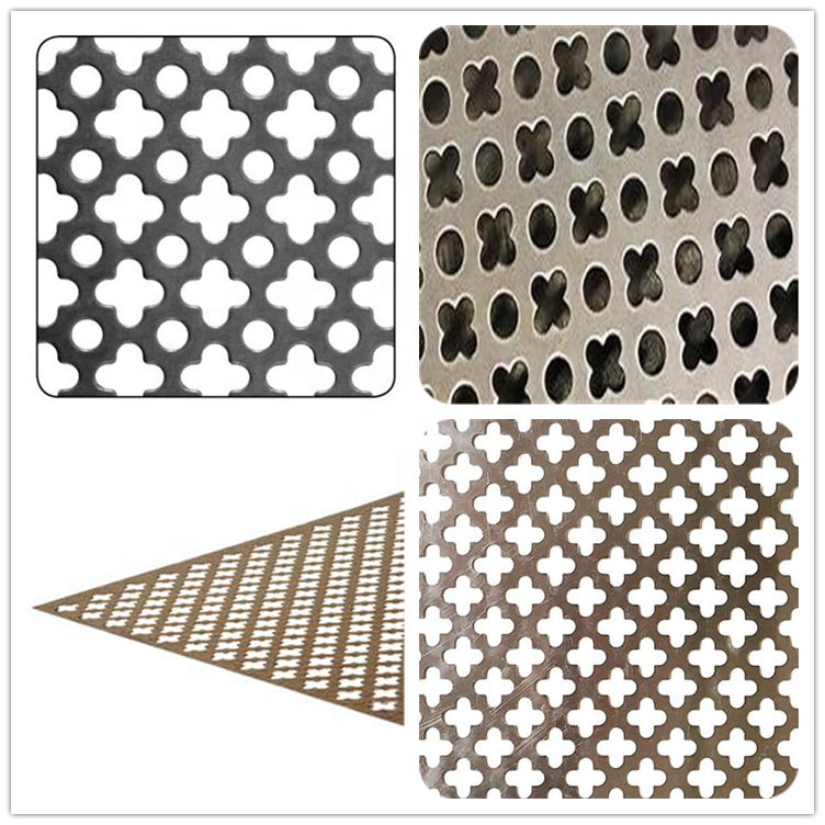 China's hot export metal perforated mesh Square Hole  Perforated metal mesh sheets with low price