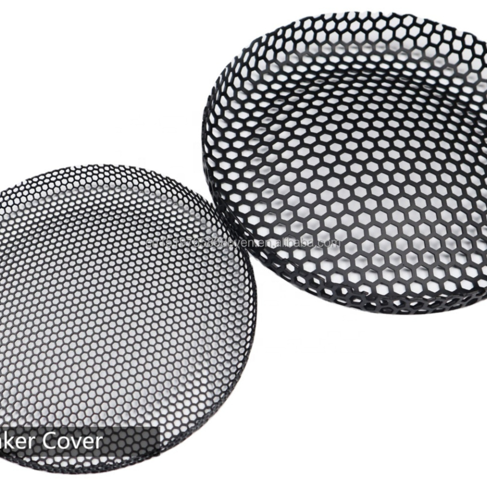 High quality low price speaker grille covered with metal material