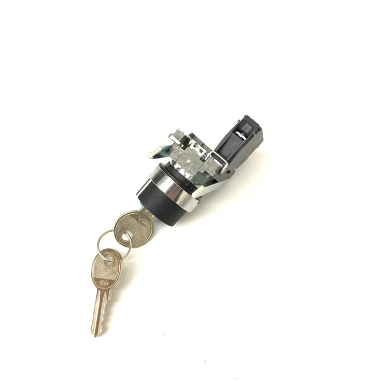 XB4 Series 2 Position 3 Position 22mm Rotary Selector Switch with Key