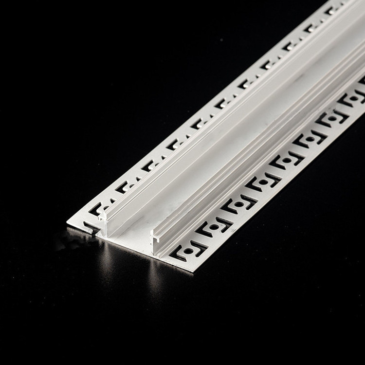 Linear light LED profiles for gypsum wall drywall recessed mount aluminum profile for ceiling lights