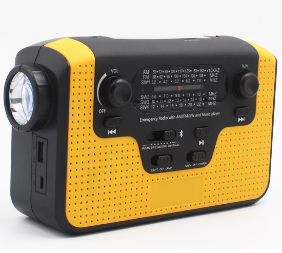 AA battery dynamo rechargeable multi functional dynamo radio flashlight portable radio