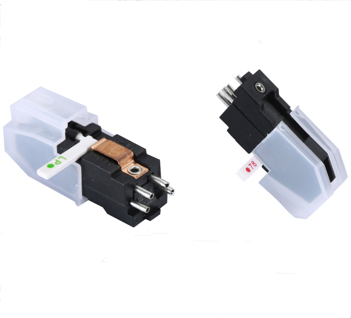 Dual diamond stylus cartridge for Turntable player