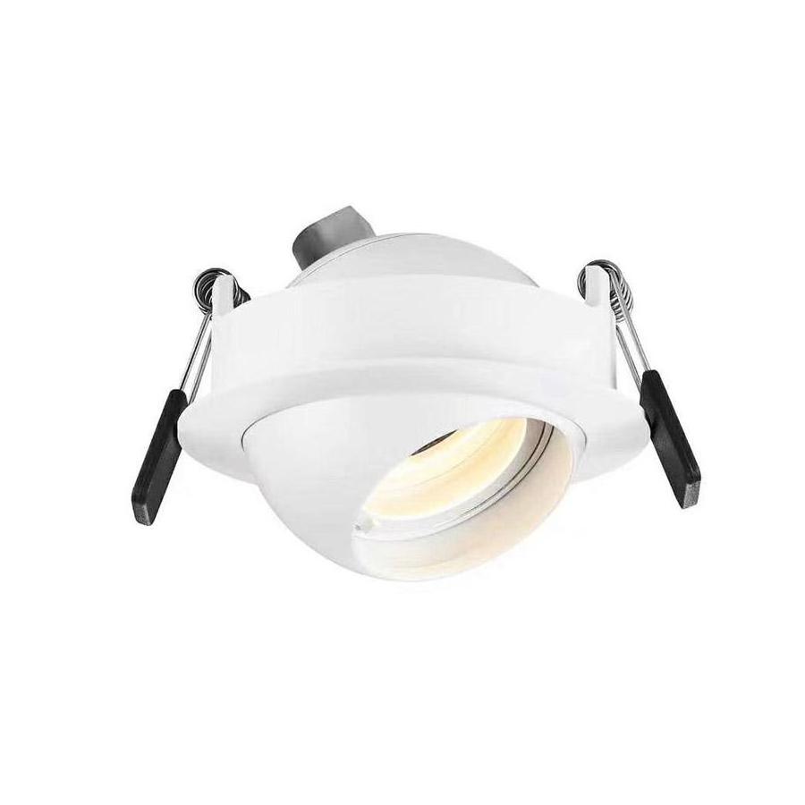 Open Hole 75-78mm Anti glare adjustable Embedded LED Downlight Ceiling Spot Light for Hotel restaurant lighting