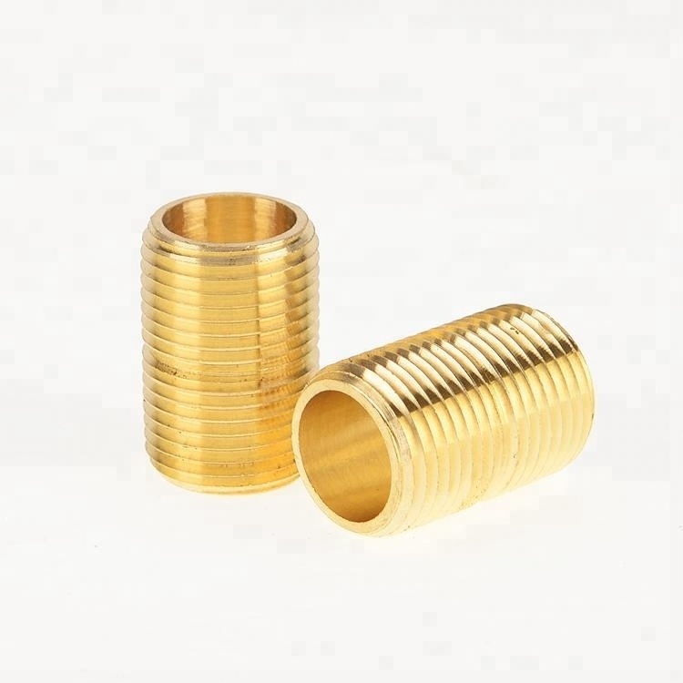 NPT Standard Male Brass Pipe Hose End adapter,Pipe Air/Gas Flare Fitting 1/4 Inch 6mm Tube OD