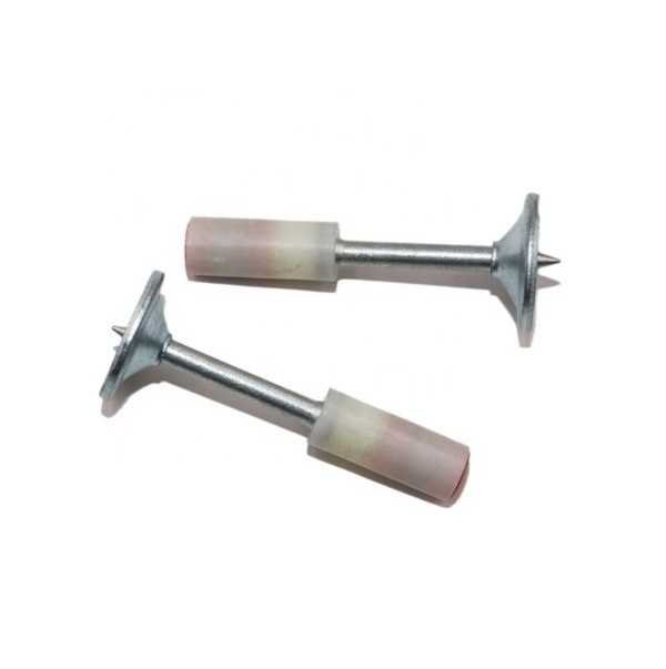 Hot sale umbrella roofing head ceiling nails supplieSPT32 nailers Red Nitrocellulose Ceiling Drive Pin manufacturer