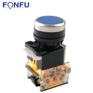 22mm 1NO 1NC starter stop push button switch LA38 Automatic Reset PushbuttonMomentary Self-Resetting Push Button