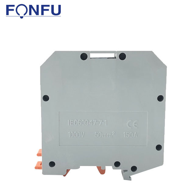 big current din rail terminal block connector UKH50 connectors 50mm electric terminal blocks high current 150A 1000V