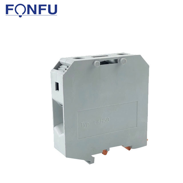 big current din rail terminal block connector UKH50 connectors 50mm electric terminal blocks high current 150A 1000V