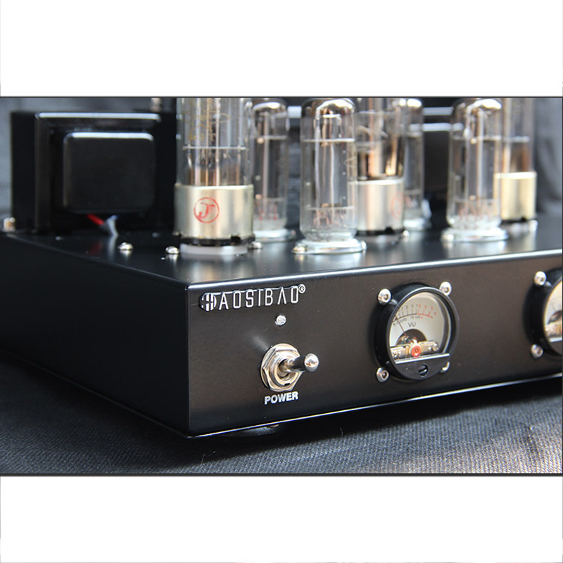 KYYSLB 220v 6.8w*2 Fever HIFI Tube Amplifier Scaffolding Tube Amplificador Class A Single-ended Parallel Pure Tube Amplifier