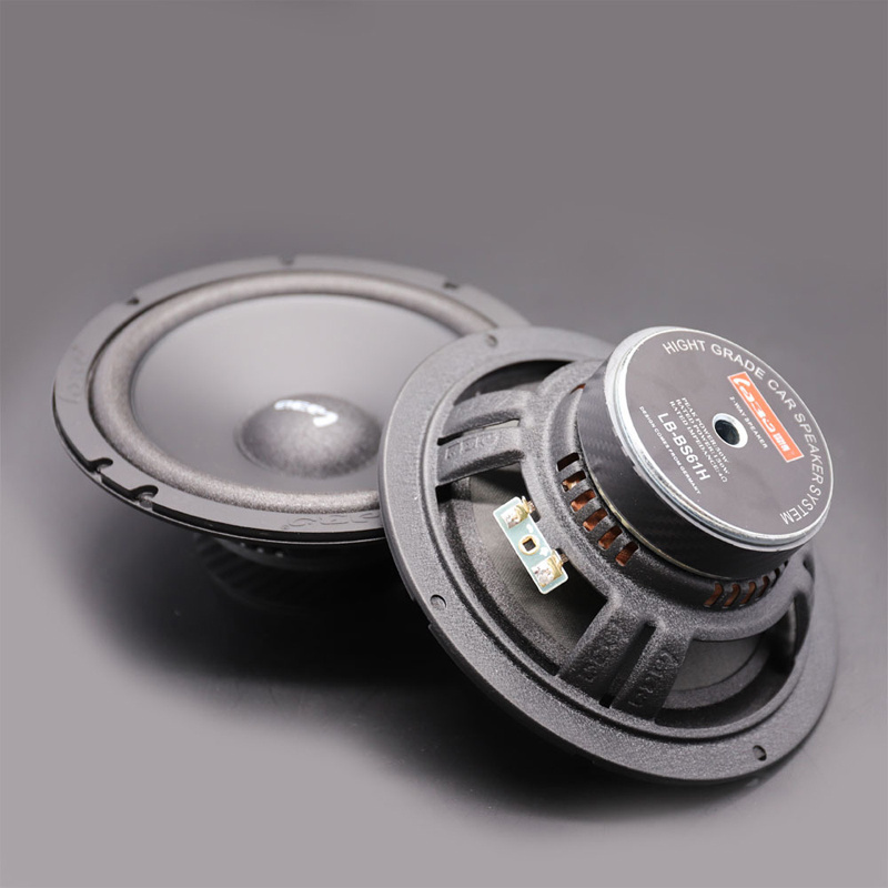 KYYSLB Car Audio Modified Speaker Set 6.5 Inch 150W LoudSpeaker Music Sound Amplifier Professional Car Speakers Unit Two-way