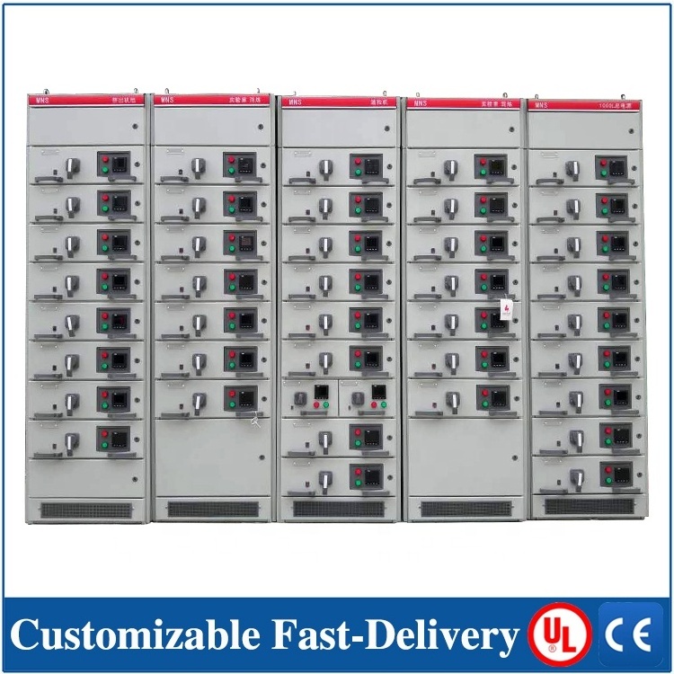 0-6300A Electrical distribution board/Power Distribution Equipment/Main switch box, Customized and Delivered Quickly