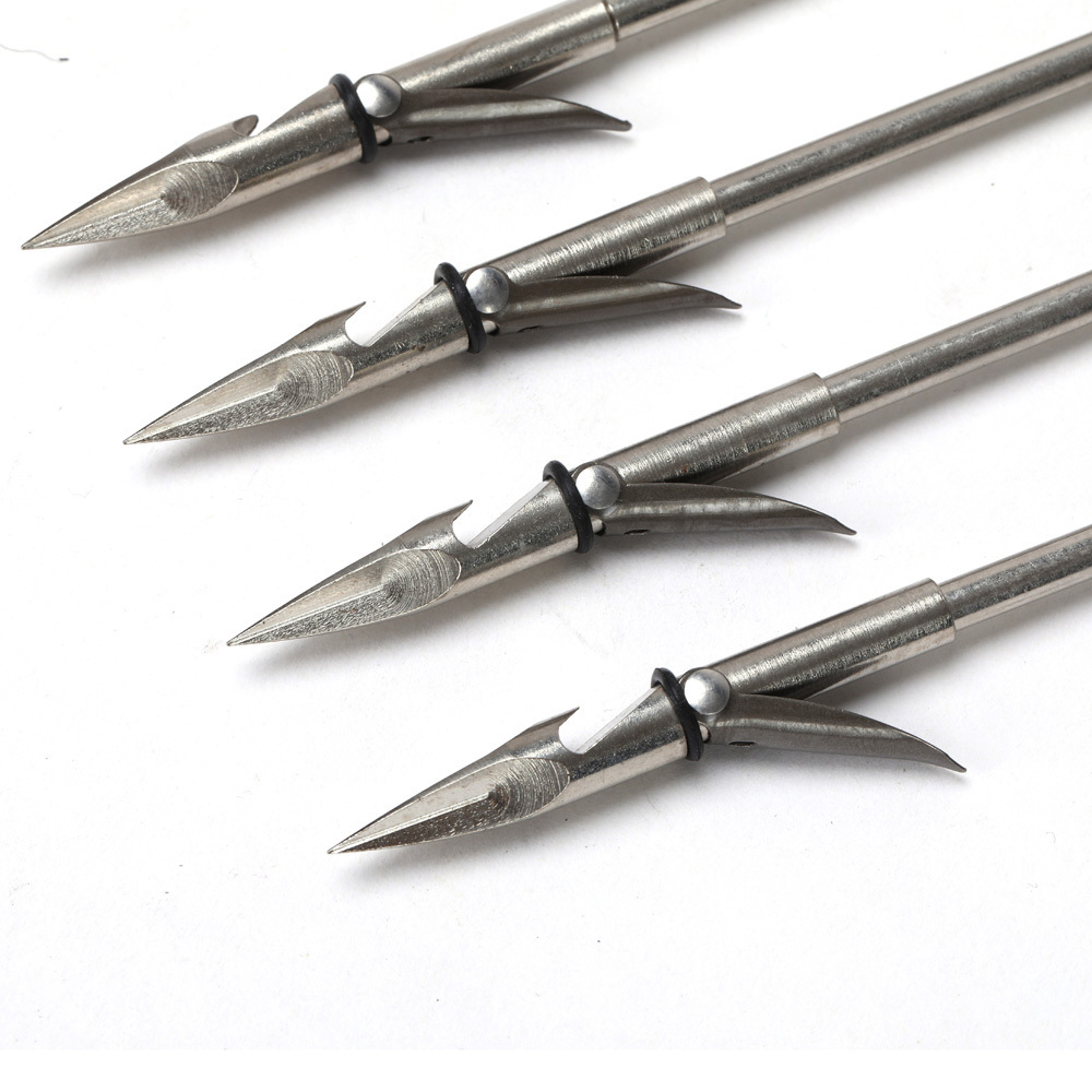 Stainless Steel 157mm Slingshot Fishing Arrow Heads Hunting Shooting Skill Darts Sling shot Fishing Arrows