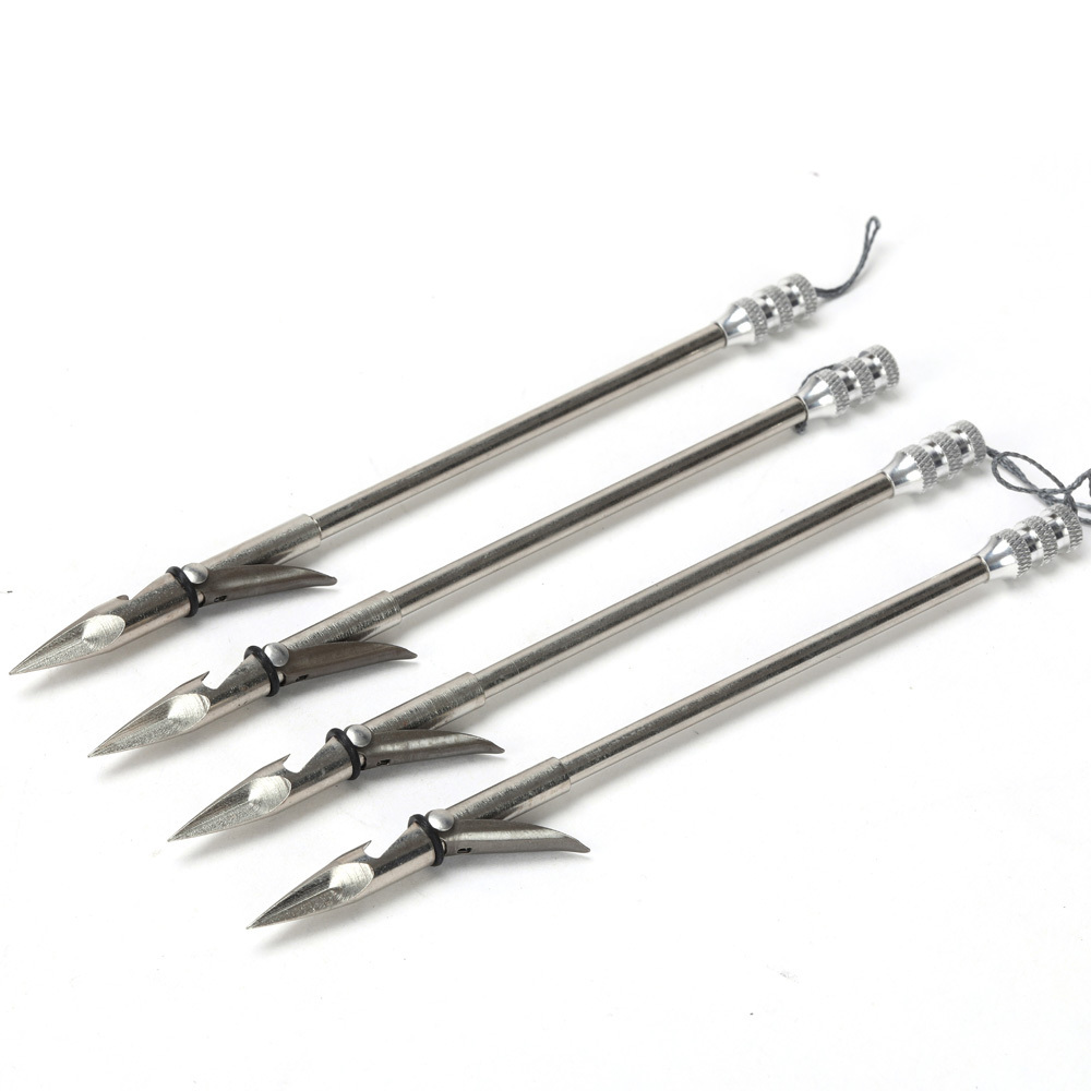 Stainless Steel 157mm Slingshot Fishing Arrow Heads Hunting Shooting Skill Darts Sling shot Fishing Arrows