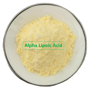 Pure Nutrition Enhancer  alpha lipoic acid injection grade USP 99% Alpha Thioctic Acid CAS1077-28-7 r alpha lipoic acid sodium