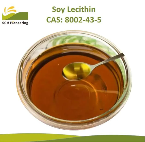 Natural  Emulsifier Soybean Soya Lecithin oil  Soya Lecithin CAS: 8002-43-5