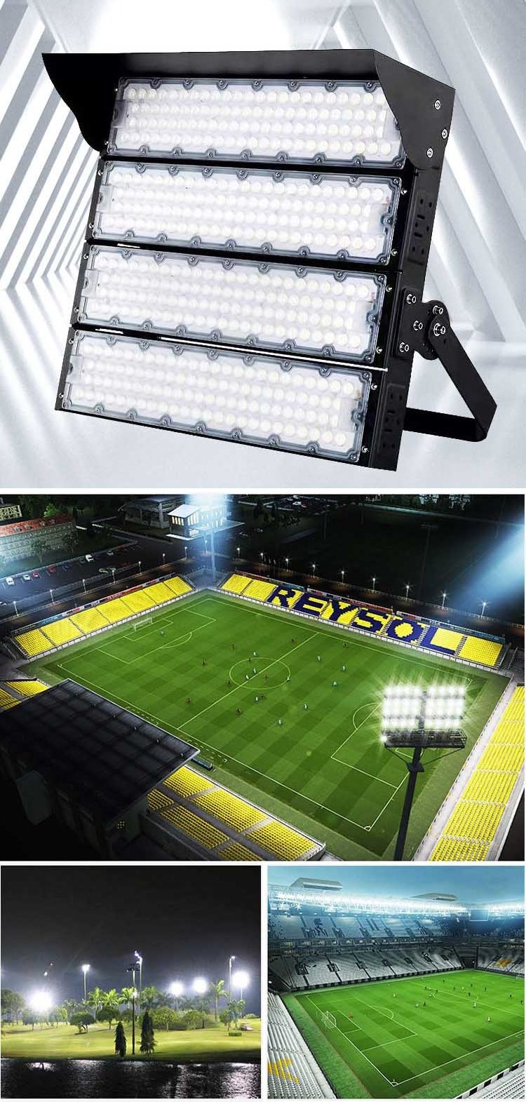 Football Stadium Tennis Court Lighting Outdoor IP65 Led Stadium Flood light 250W 500W 750W 1000W 2000W High Mast Sport Light