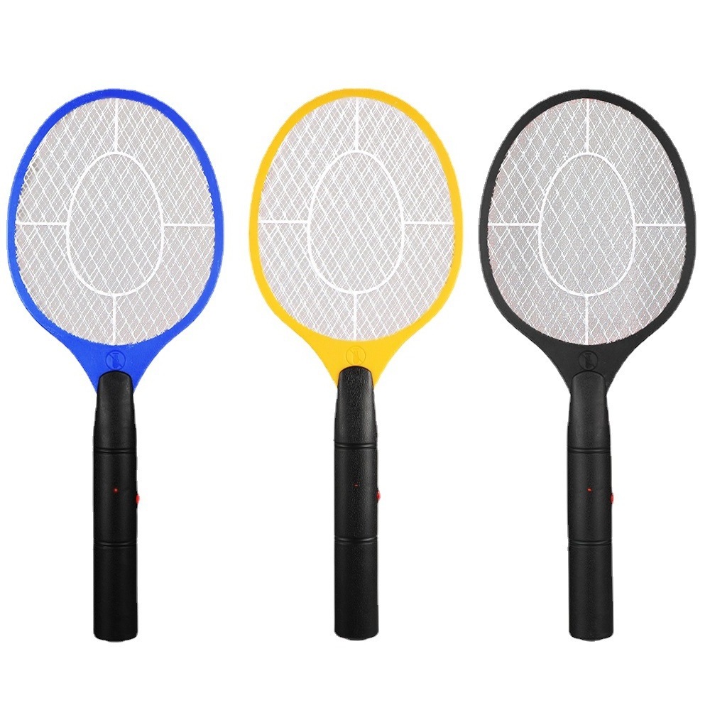 Cordless AA Dry Battery Power Electric Insect Fly Bug Zapper Electronic Anti Insect Mosquito Killing Bat Racket Swatter