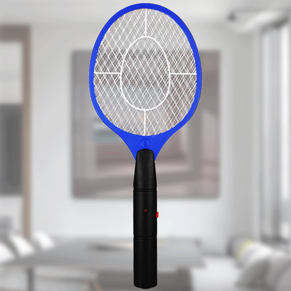 Cordless AA Dry Battery Power Electric Insect Fly Bug Zapper Electronic Anti Insect Mosquito Killing Bat Racket Swatter