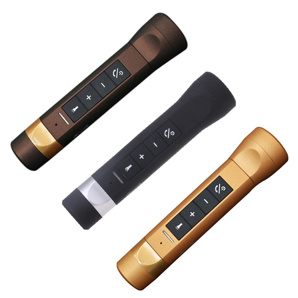 Riding Cycling Multi-function Music Torch Wireless Portable LanYa Speaker With Fm Radio Sd Mp3 Charger Power Bank Flashlight