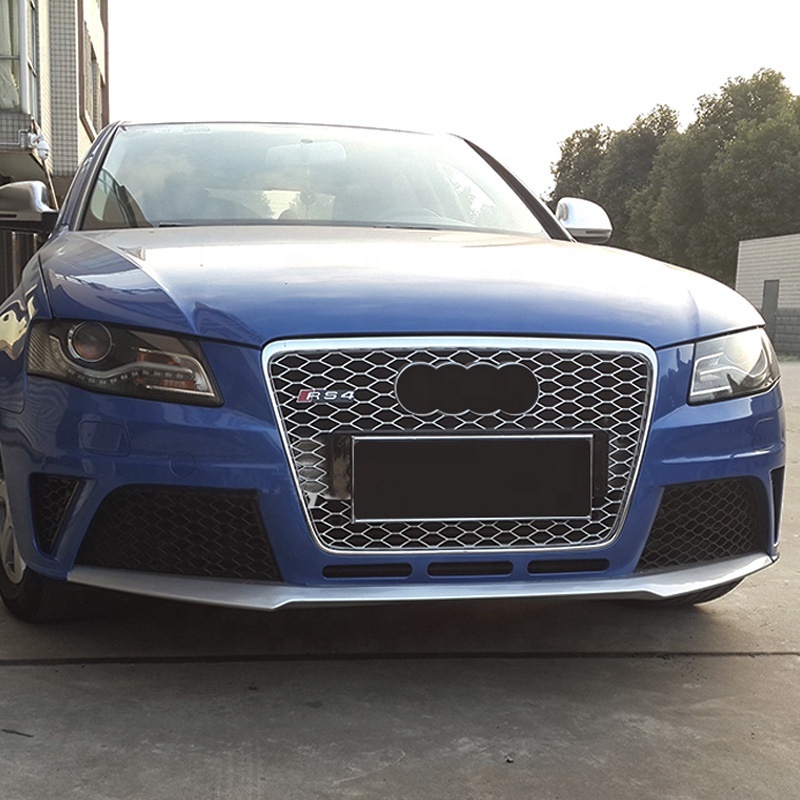 RS4 Front bumper frame for Audi A4 RS4 body kit without front grill car front bumper 2008 2009 2010 2011 2012